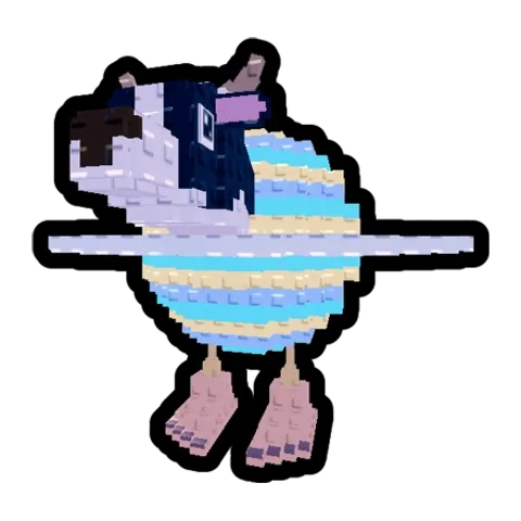 La Vacca Saturno Saturnita, Cosmic Steal An Egg pet